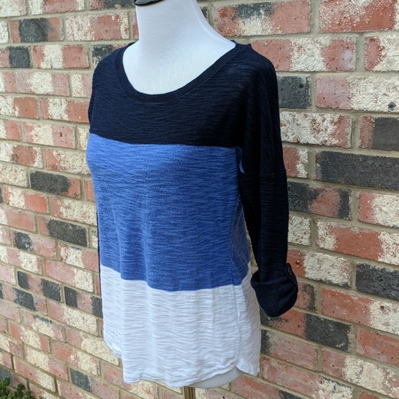 Express Color Block Sweater - Picture 2 of 6